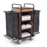 Тележка для горничных с полками