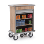 1460 ТЕЛЕЖКА ДЛЯ МИНИБАРА (с полками)