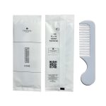 Расческа в упаковке флоу-пак/саше, COSMETIC ACCESSORIES FLOW PACK