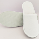 Тапочки отельные белые Cotton Velour Slipper