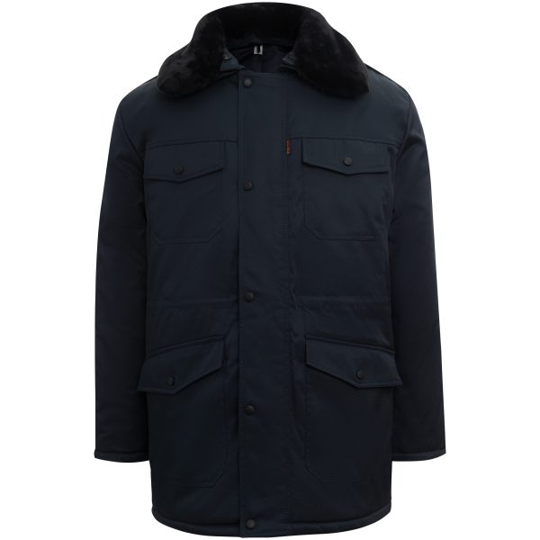 Куртка удлиненная Оксфорд (черный)